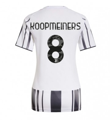 Juventus Teun Koopmeiners #8 Hjemmebanetrøje Dame 2025-26 Kortærmet